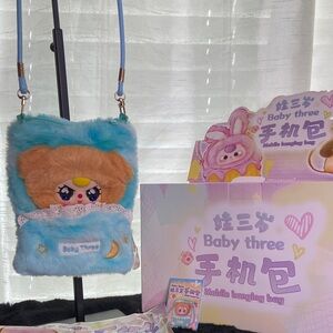 BABY THREE MOBILE HANGING BAG, Midsummer Bear a bag, NEW